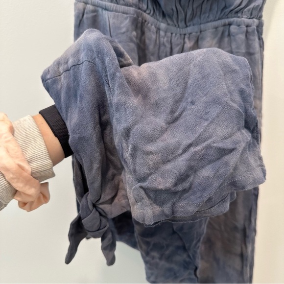 Free People Blue Strapless Jumpsuit - Picture 5 of 12